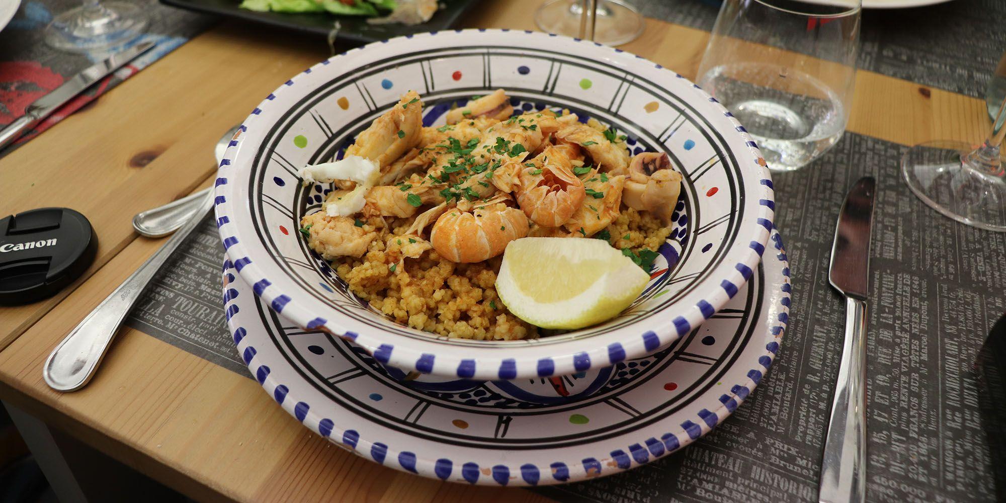 A fish couscous for the culturally curious